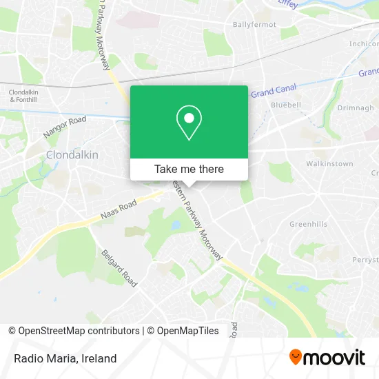 Radio Maria map