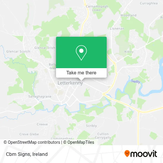 Cbm Signs map