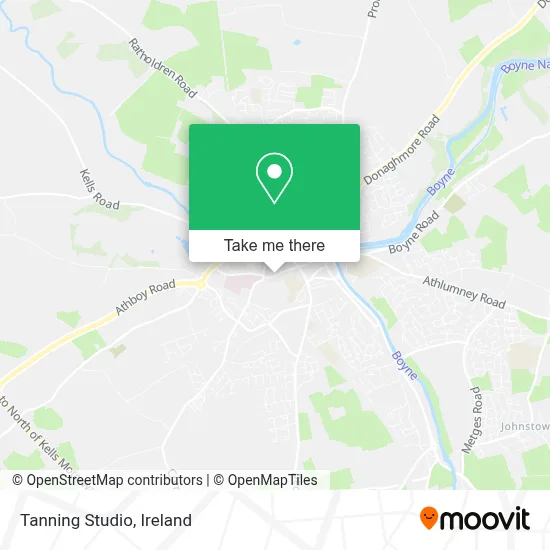 Tanning Studio map