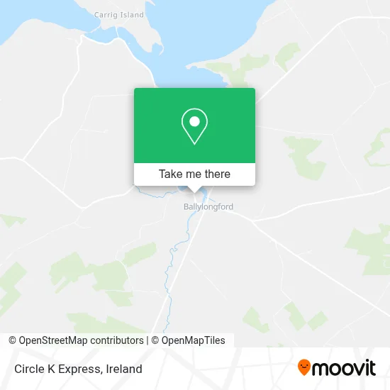 Circle K Express map