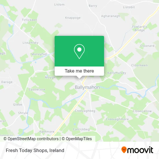 Fresh Today Shops map