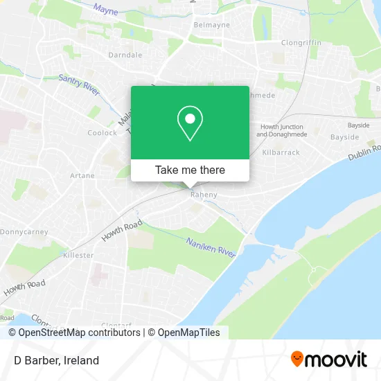 D Barber map