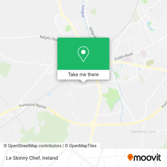 Le Skinny Chef map