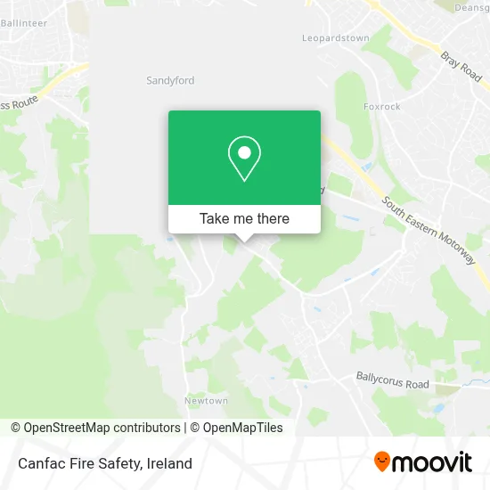 Canfac Fire Safety map