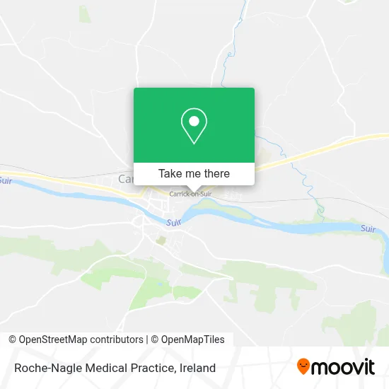 Roche-Nagle Medical Practice map