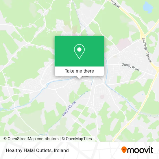 Healthy Halal Outlets map