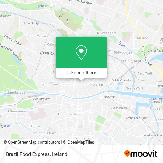 Brazil Food Express map