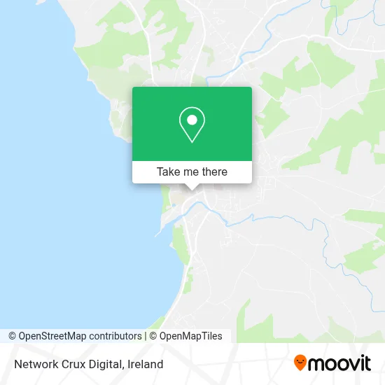 Network Crux Digital map