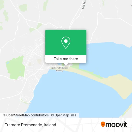 Tramore Promenade map
