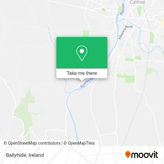 Ballyhide map