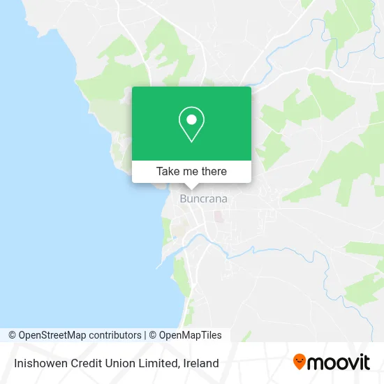 Inishowen Credit Union Limited map