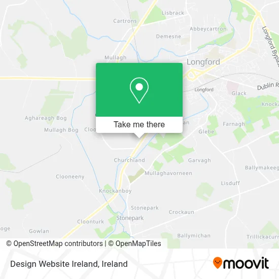 Design Website Ireland map