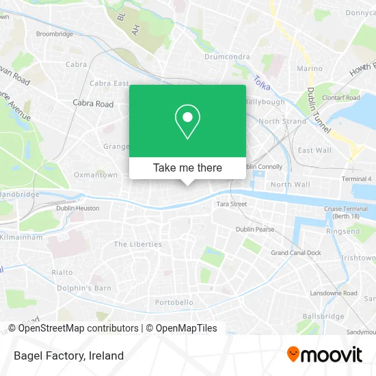 Bagel Factory map