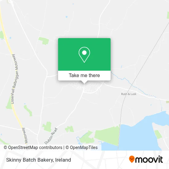 Skinny Batch Bakery map