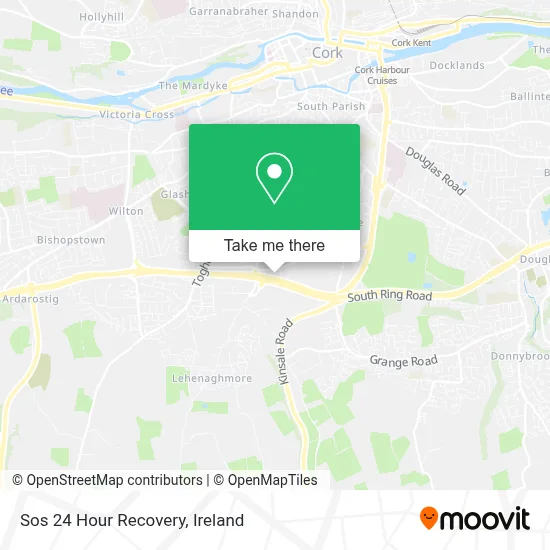 Sos 24 Hour Recovery map