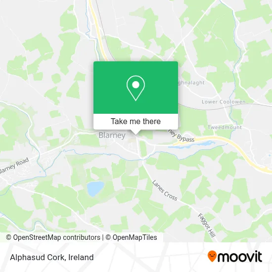 Alphasud Cork map