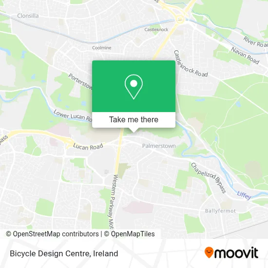 Bicycle Design Centre map