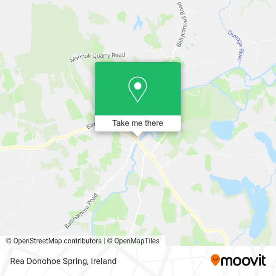 Rea Donohoe Spring map