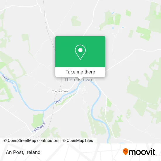 An Post map