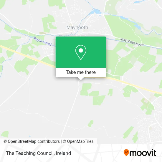 The Teaching Council map