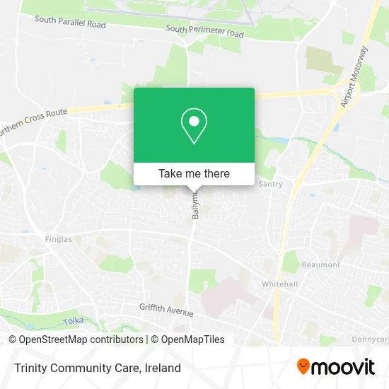 Trinity Community Care map