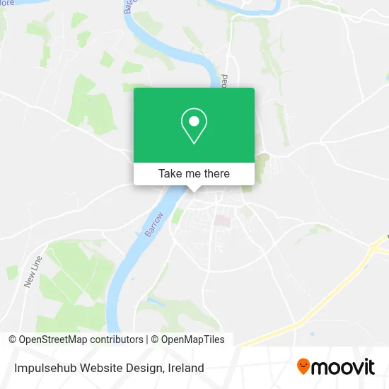 Impulsehub Website Design map