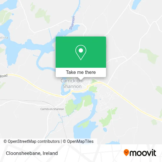 Cloonsheebane map