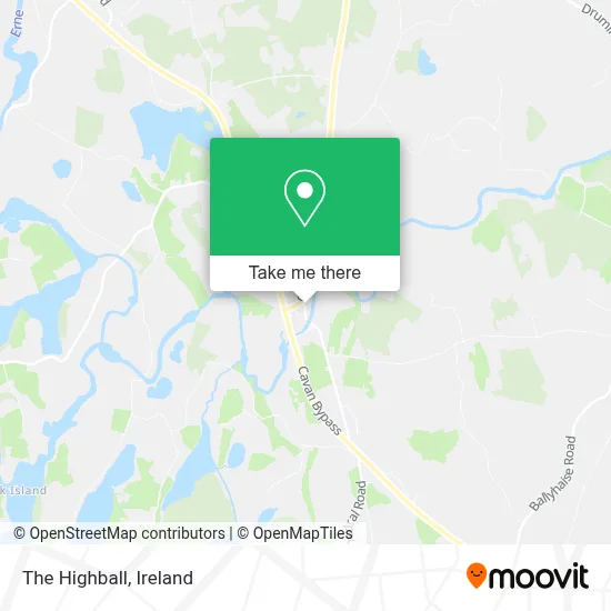 The Highball map