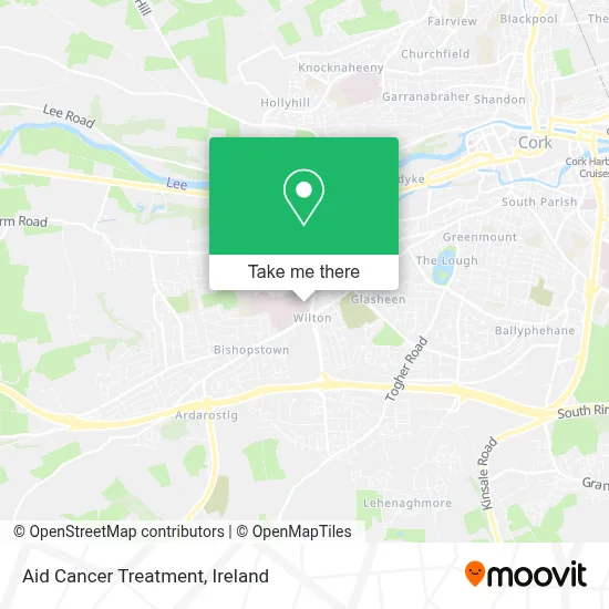 Aid Cancer Treatment map