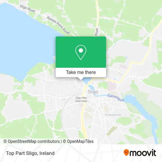 Top Part Sligo map