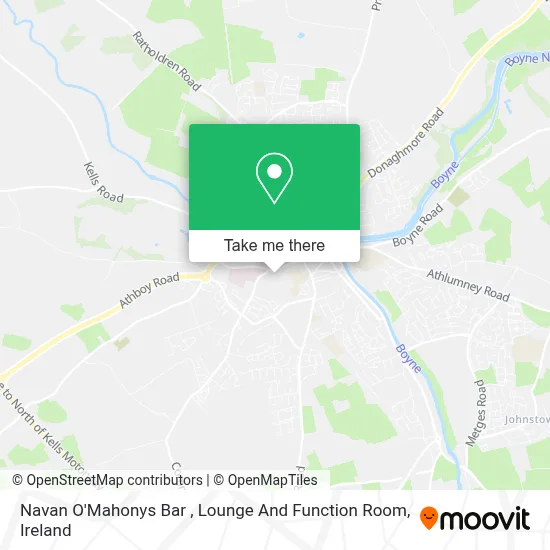 Navan O'Mahonys Bar , Lounge And Function Room map
