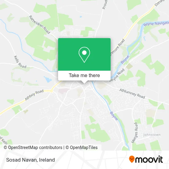 Sosad Navan map
