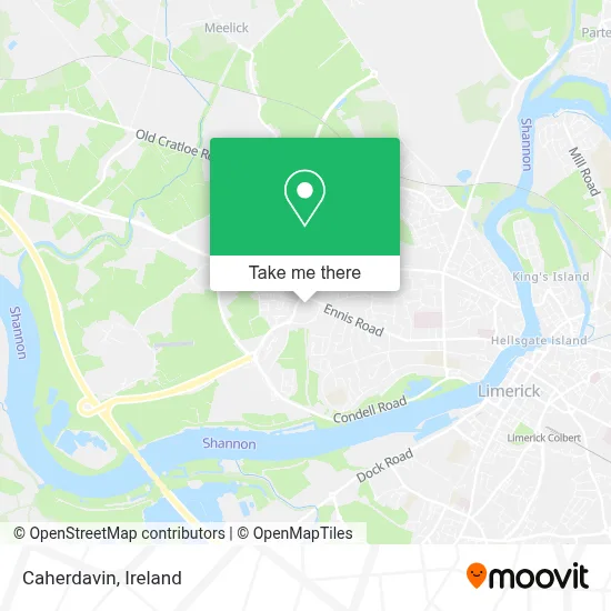 Caherdavin map