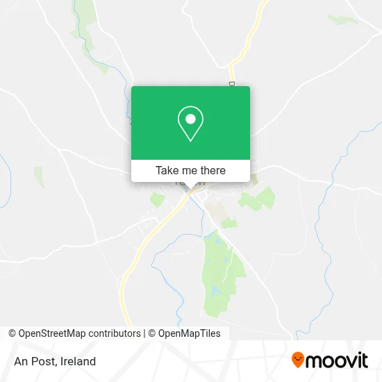 An Post map
