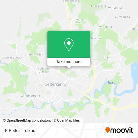 R Plates map