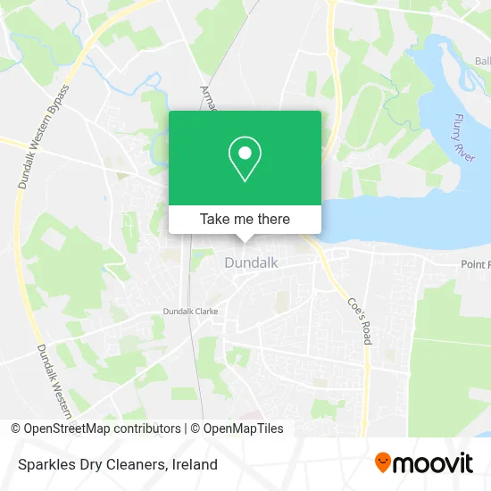 Sparkles Dry Cleaners map