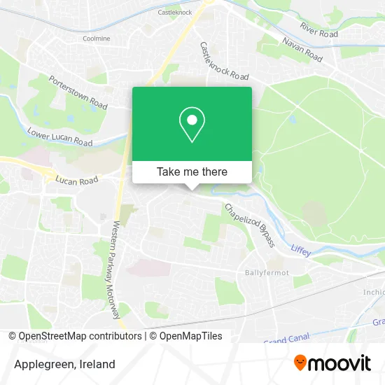 Applegreen map