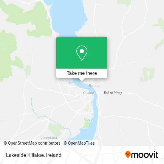 Lakeside Killaloe map