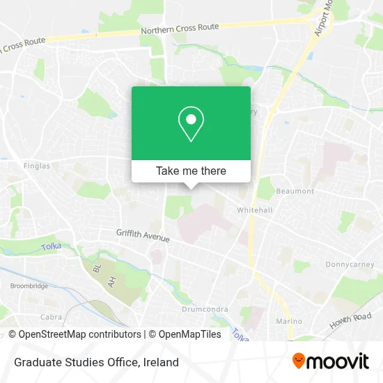 Graduate Studies Office map