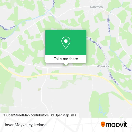 Inver Moyvalley map