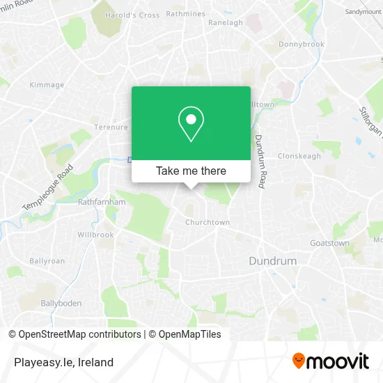 Playeasy.Ie map