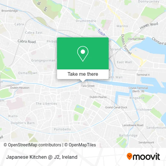 Japanese Kitchen @ J2 map