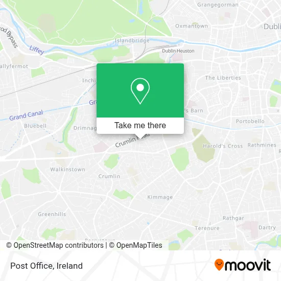 Post Office map