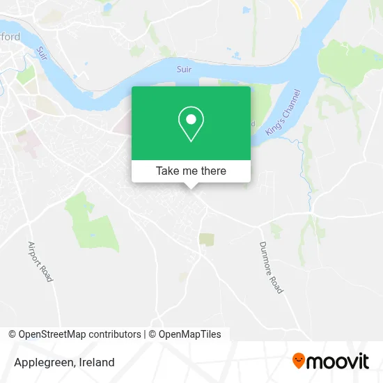 Applegreen map