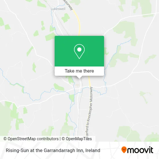 Rising-Sun at the Garrandarragh Inn map