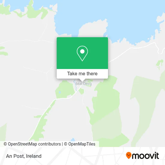 An Post map