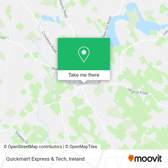Quickmart Express & Tech map