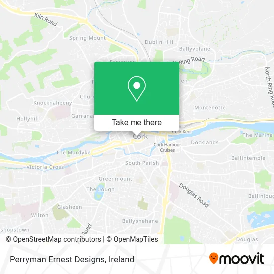 Perryman Ernest Designs map