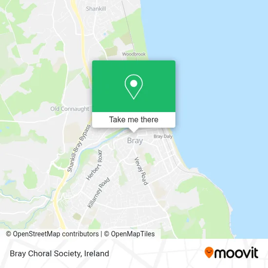 Bray Choral Society map