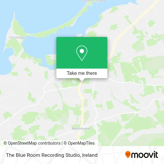 The Blue Room Recording Studio map